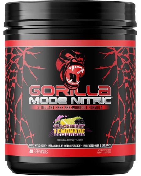Gorilla Mode Nitric Non-Stim Pre-Workout