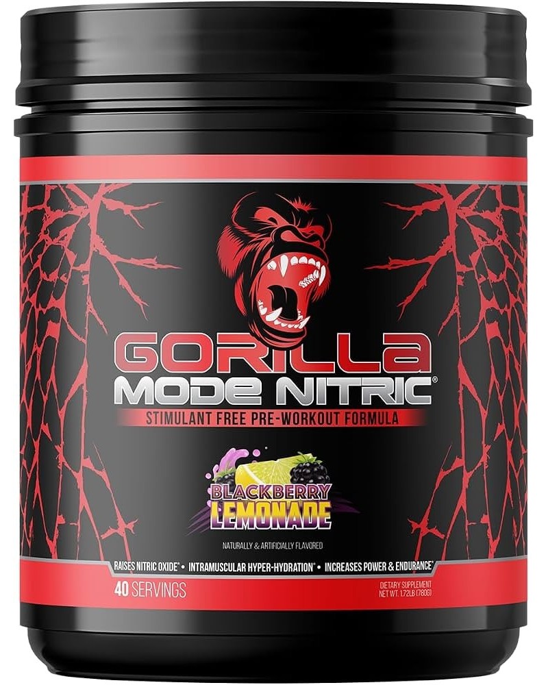 Gorilla Mode Nitric Non-Stim Pre-Workout